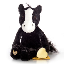 Load image into Gallery viewer, Black Horse Plush Urn