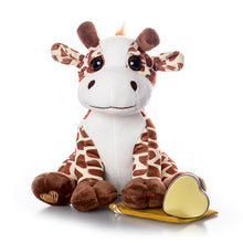 Load image into Gallery viewer, Sitting Giraffe Plush Urn