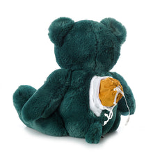 Load image into Gallery viewer, Teal Bear Plush Urn
