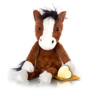 Bay Clydesdale Plush Urn