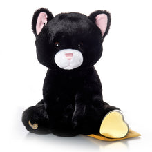 Load image into Gallery viewer, Black Cat Plush Urn
