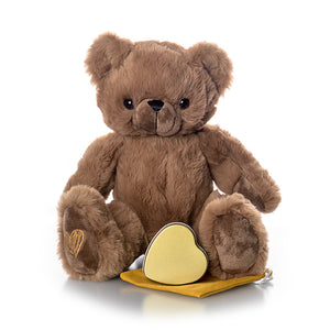 Small Brown Bear Plush Urn