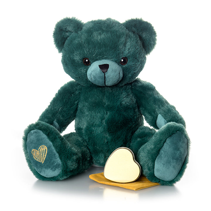 Teal store teddy bear