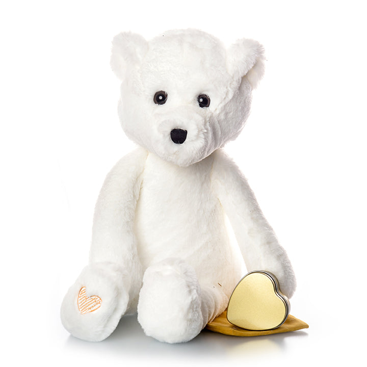 Polar Bear Plush Urn